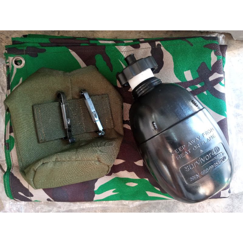 Peples jatah tni /  botol minum outdoor survivor