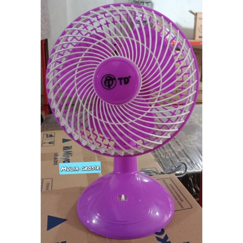 Kipas Angin Meja TD 6 inch Desk Fan TD Kipas Meja