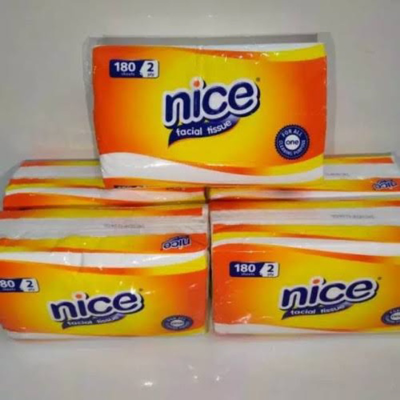 TERMURAH!! Nice Tisu wajah 180 sheets / facial tissue / tisue 180s 2 ply