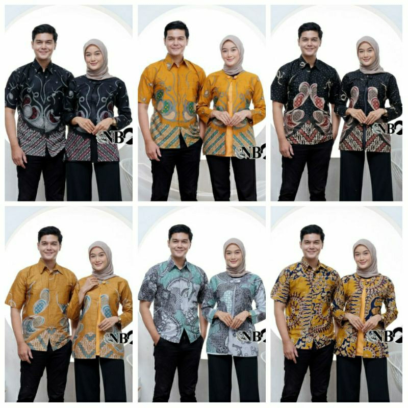 BAJU BATIK WANITA MODERN MONALISA GENES M,L,XL asli PEKALONGAN