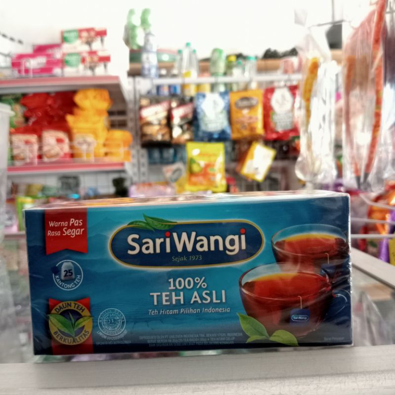 

Teh Sariwangi celup kotak isi 25