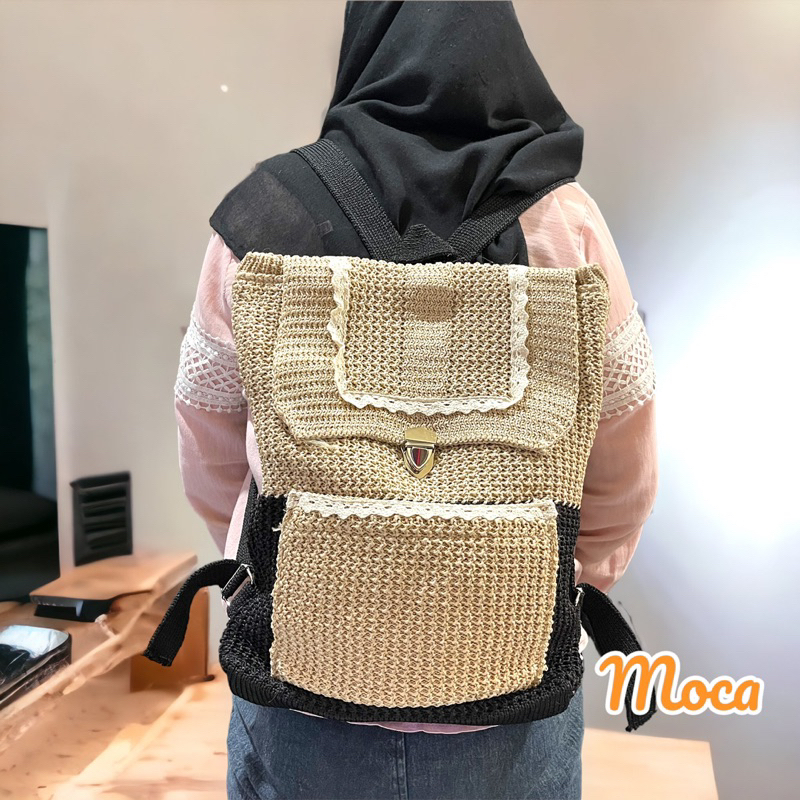 Tas Ransel Rajut YOSI