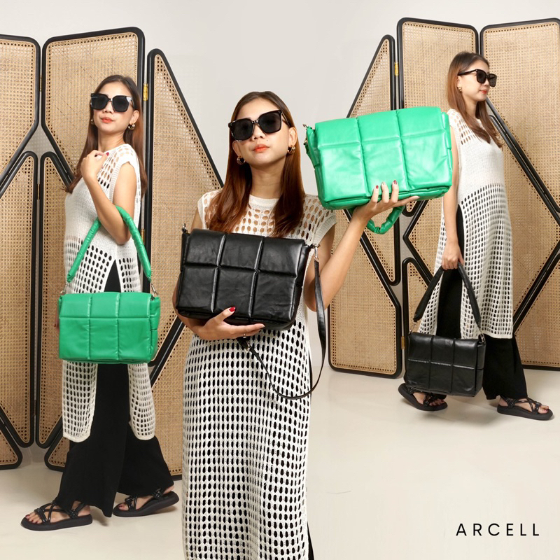 ARCELL - PUFFY MINCEL BAG l TAS SELEMPANG WANITA