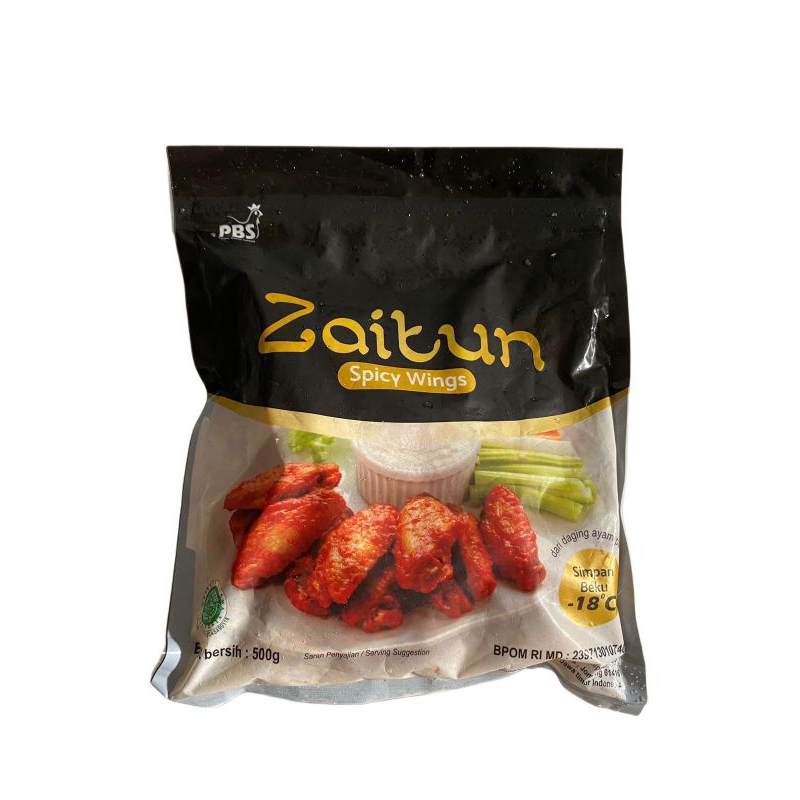 

ZAITUN SPICY WINGS 500 GR | SAYAP AYAM ZAITUN