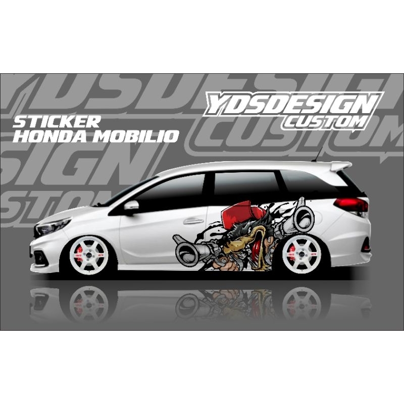 STICKER DECAL MOBILIO / STICKER MOBILIO,SIGRA,LIVINA,YARIS,DLL