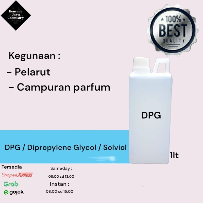 DPG / Diproplylene Glycol 1kg kg / Solviol 1kg