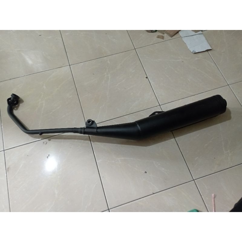 KNALPOT STANDARAN YAMAHA MX NEW 135 DOUBEL DISC 50C