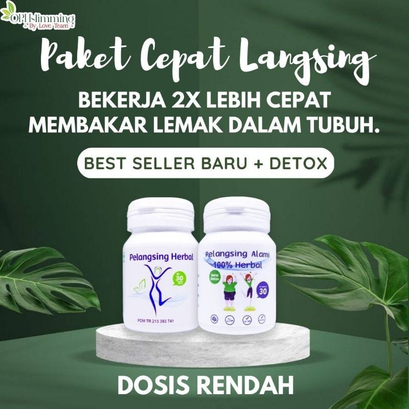 OPH SLIMMING - PAKET DETOX DAN BESTSELLER