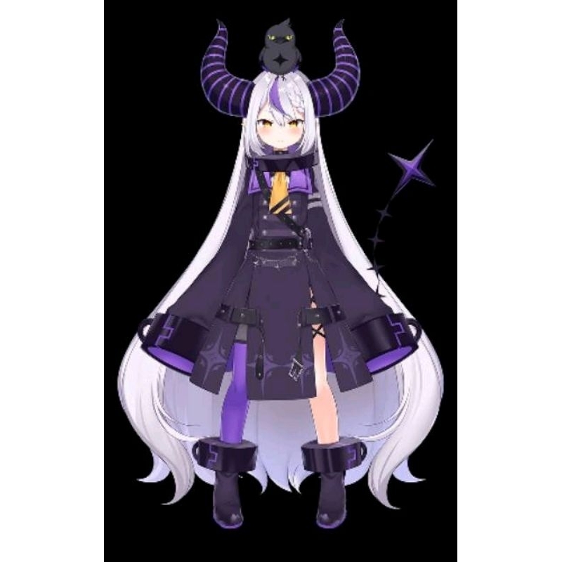 [PRE-ORDER] LAPLUS VTUBER HOLOLIVE TANDUK / FULLSET LEGCUFF HORNS NECKLACE || BACA DESKRIPSI