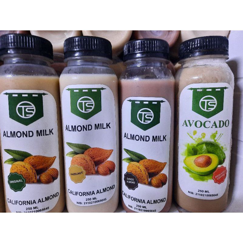 

ALMOND MILK 250 ML SUSU ASI BOOSTER PELANCAR BUSUI ORIGINAL COKLAT HAZELNUT