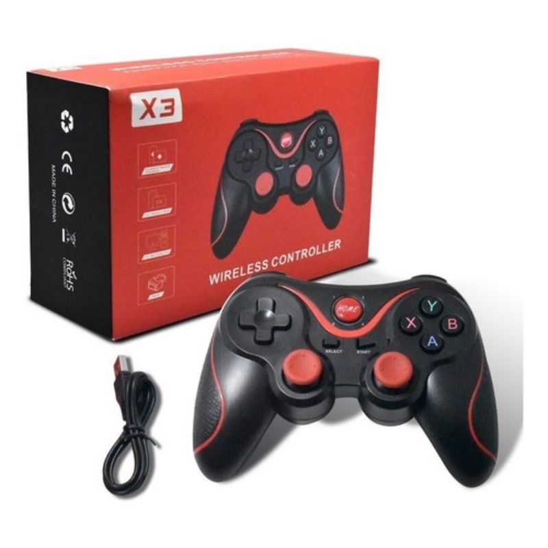 Gamepad X3 Gamepad Bluetooth Wireless Controller X3 Terlaris