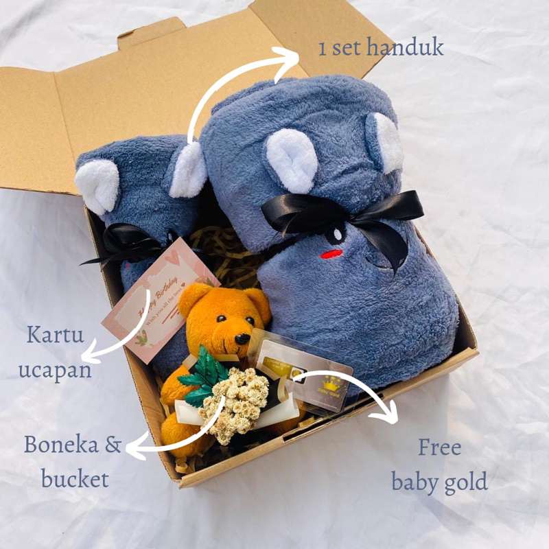 

HAMPERS HANDUK KELINCI LUCU KADO WEDDING ANNYVERSARY ULANG TAHUN