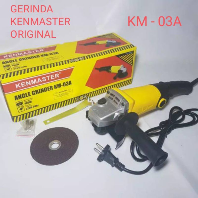 kenmaster,  Angle Hand , Grinda  Grinder,  Mesin Gerinda ,  KM 03A