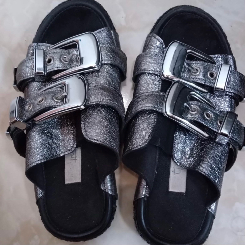 tigah home preloved silver size L (39-40) cek deskripsi