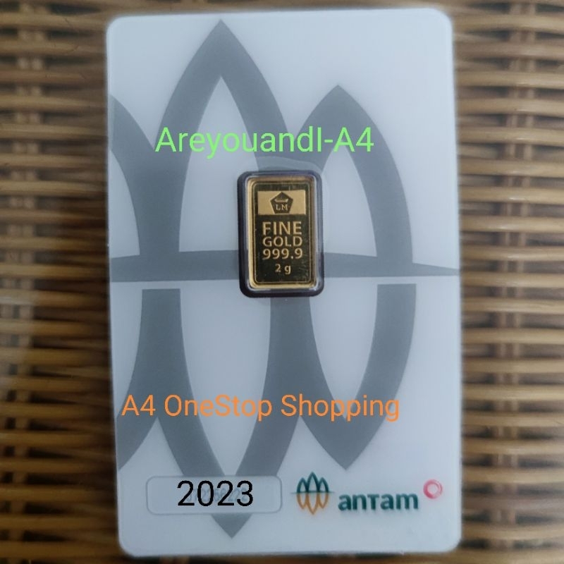 Emas Antam 2 Gram terbaru