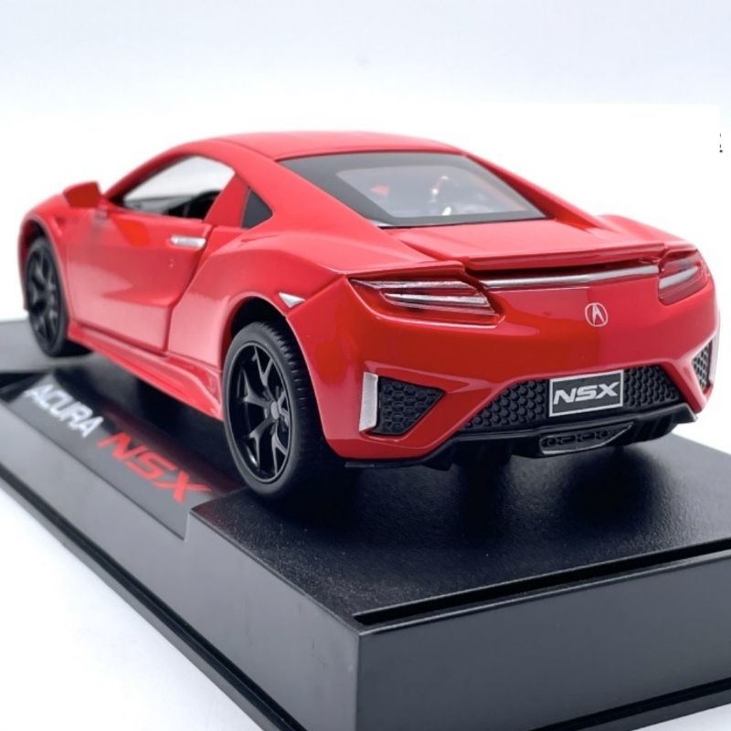 Diecast Mobil Acura NSX Alloy - Miniatur Mobilan Sedan Koleksi Anak Dewasa