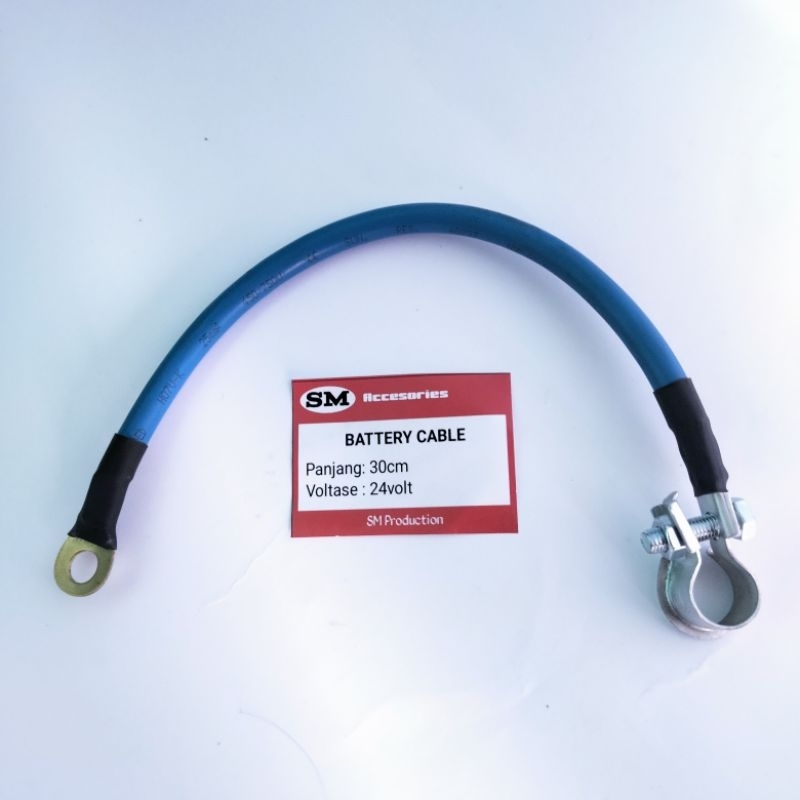 kabel aki mobil kabel masa panjang 30cm