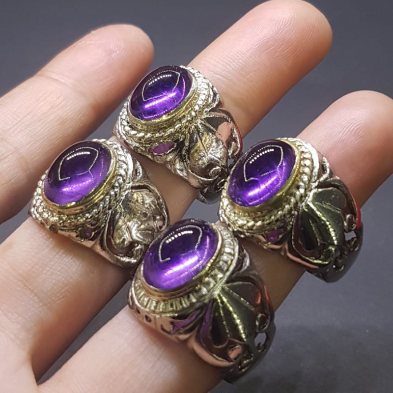 natural batu cintin kecubung amatis