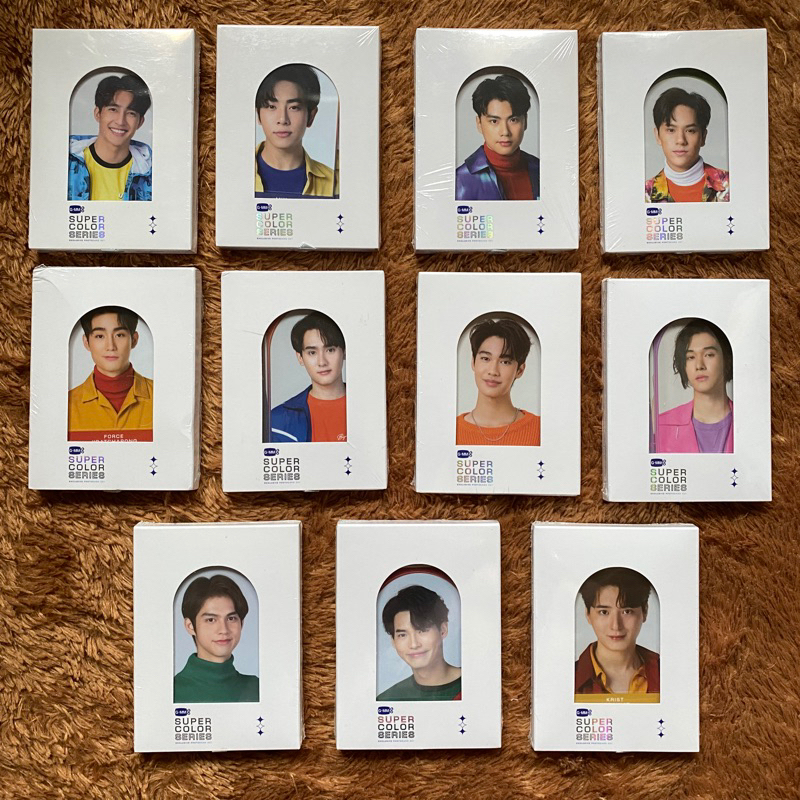 [BACA DESKRIPSI] super color photocard official gmm earth mix ohm nanon force book dew nani bright w