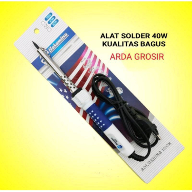 SODER LISTRIK ATAU ALAT SODER LISTRIK 40  WAT