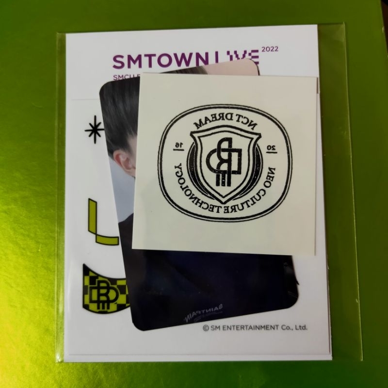 Photocard Jeno AR Tatto SMCU Sealed