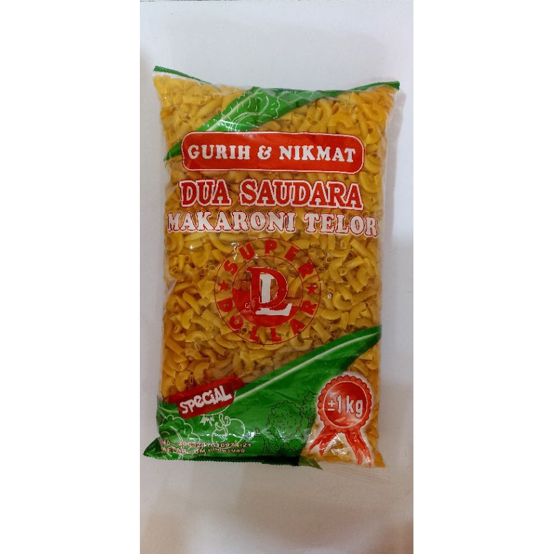 

Dua saudara makaroni Telor 1kg