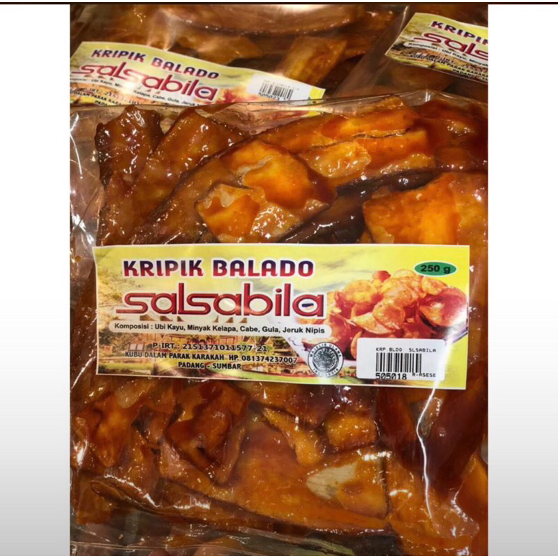 

Keripik balado keripik sanjay original