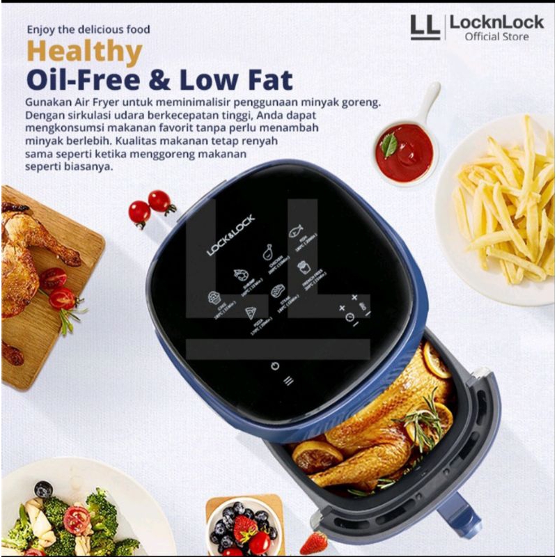 AIR FRYER LOCK&LOCK NEW