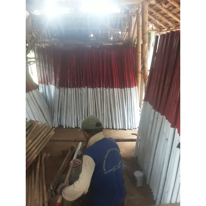 

Tongkat Pramuka Bambu Asli