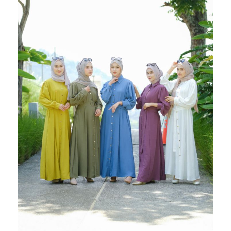 DRESS POLOS BAHAN CRINCLE GRATIS BELT DAN KERUDUNG PASHIMA/DRESS POLOS MODIS KEKINIAN/GAMIS MODEL BARU/DRESS FULL KANCING/DRESS REMAJA/DRESS LEBARAN VIRAL/DRESS BUSUI/DRESS POLOS MODEL TERBARU/DRESS LEBARAN/DRESS KONDANGAN BAHAN CRINCLE/DRESS KRINGKEL