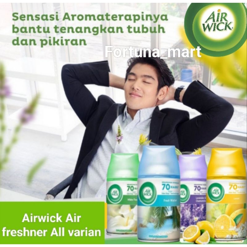 Air wick air Freshner  fresh Water  Pengharum Ruangan Otomatis 250ml