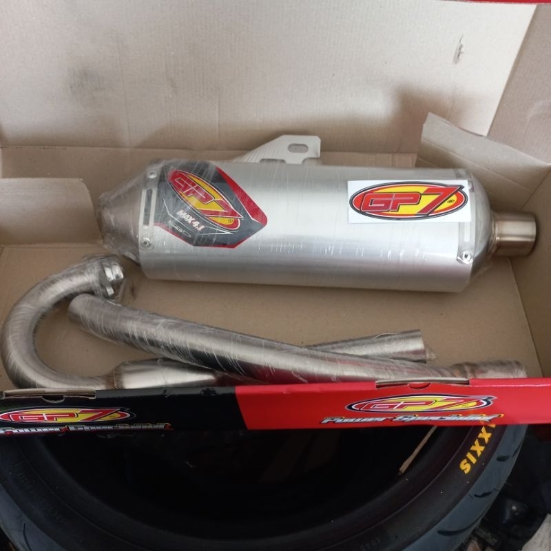 Knalpot KLX Dtracker 150 GP7 MAX 41 Standar