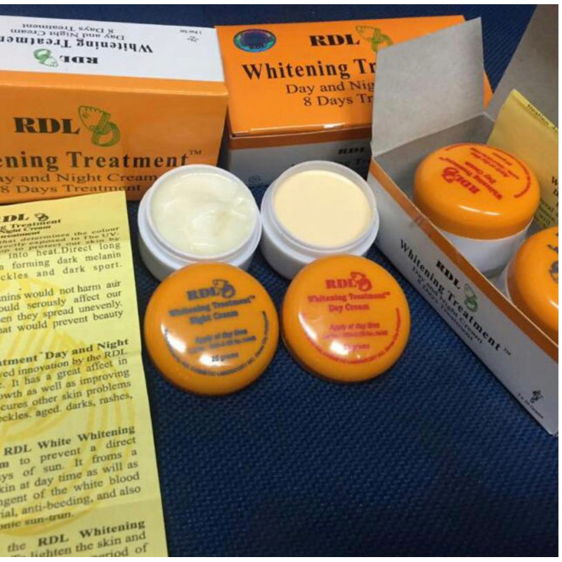 CREAM RDL WHITENING TREATMENT/ cream rdl 8 hari