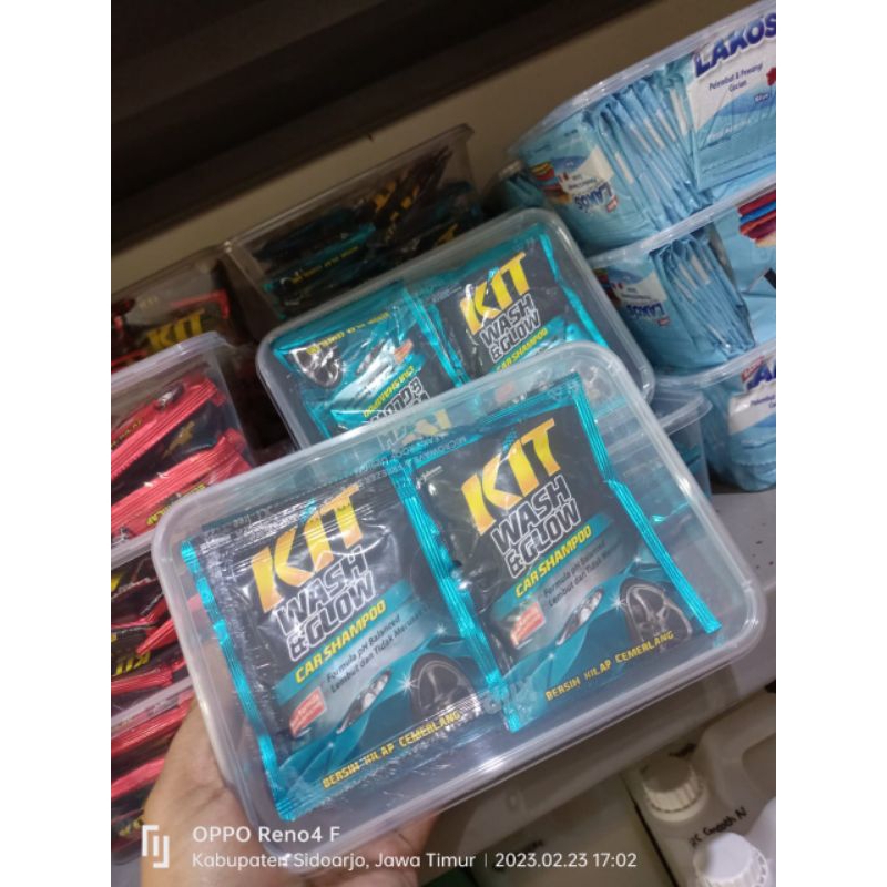 KIT SHAMPO MOTOR DAN MOBIL