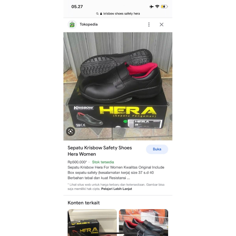 Krisbow Hera Safety Shoes