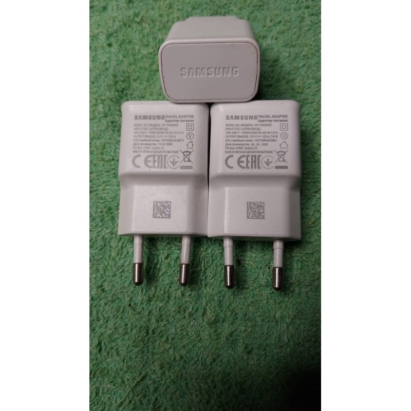 Adaptor charger original cabutan hp samsung 1'55A barcode A03S A02S dll
