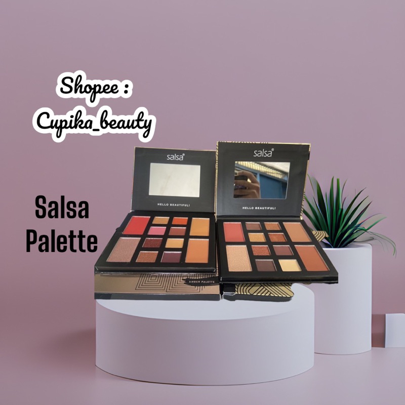 [pe.bx] Salsa rapshody pallete -- palette wajah salsa -- pallete eyeshadow salsa