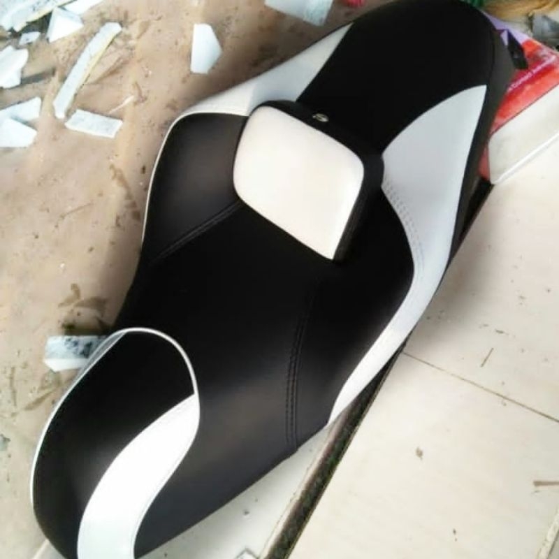Jok Motor Lexi Pendek MBtech Custom Cobra Jok Touring Terbaru