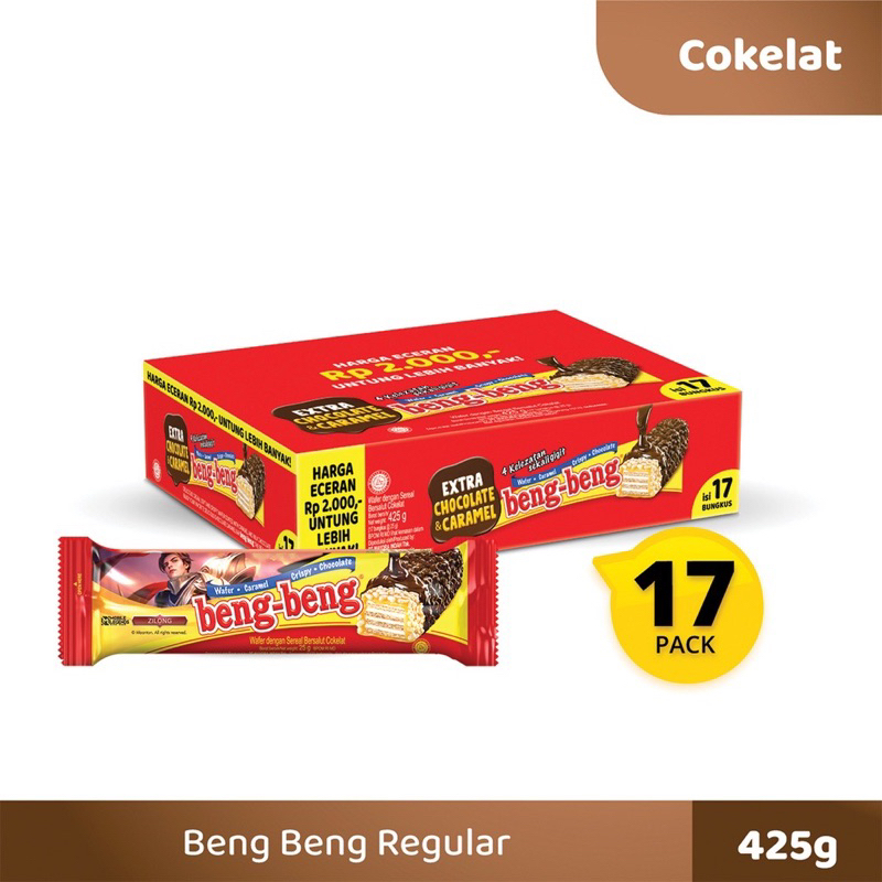 

BENG BENG 1 BOX ISI 17 PC @25 GR