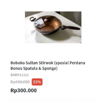 Boboko Stirwok Sultan