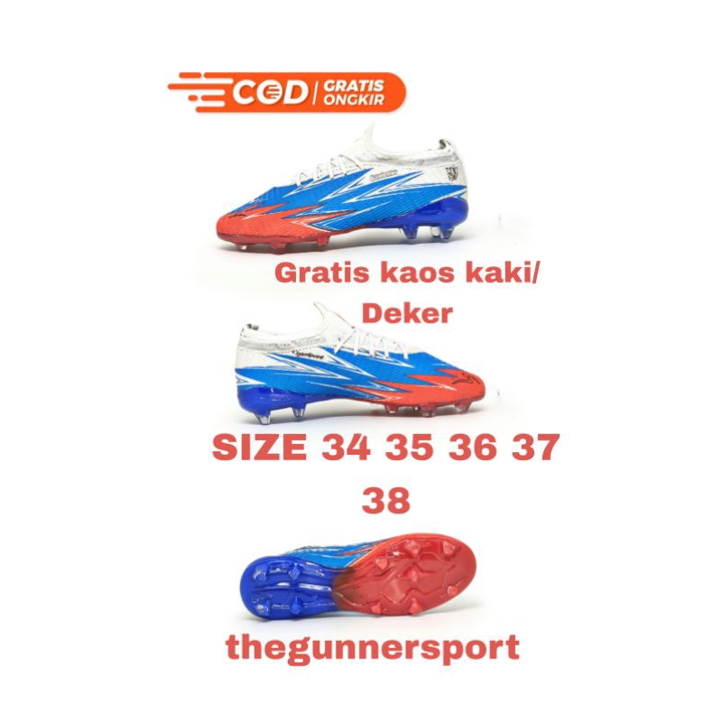 Sepatu Bola Anak/Junior Specs Size 34,35,36,37,38(BISA COD)