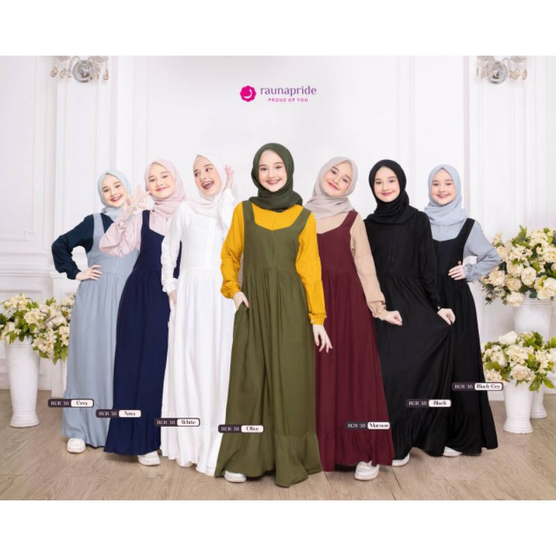 GAMIS ANAK RAUNA RGR 38