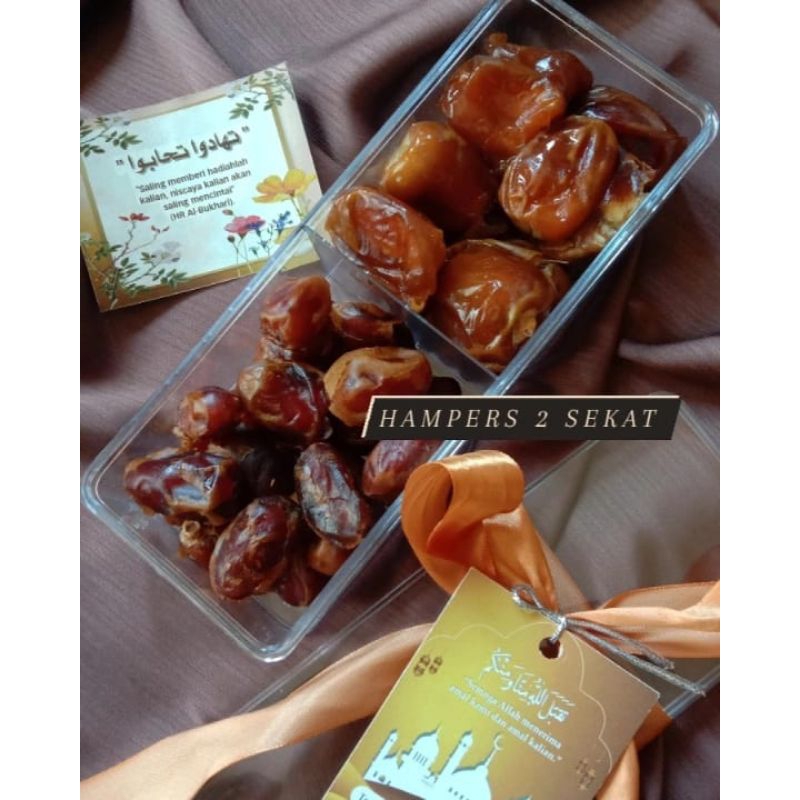 

HAMPERS kurma 2 sekat