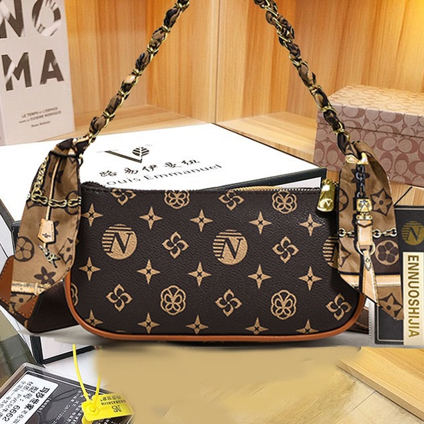 ( 2PC 1KG ) GTBI998881303  New Arrival 2023 !!!  Tas Selempang  Tas Wanita Import  Premium Terbaru 5103 TANPA RANTAI