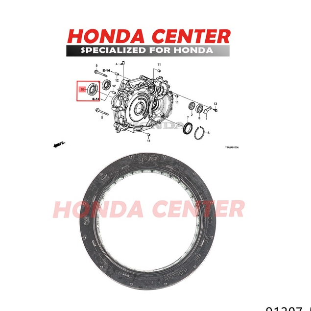 asli original honda,oil seal sil input shaft converter as kopling matik honda brio brv civic city hatcback hrv mobilio jazz 2014 2015 2016 2017 2018 2019 2020 2021 2022 2023