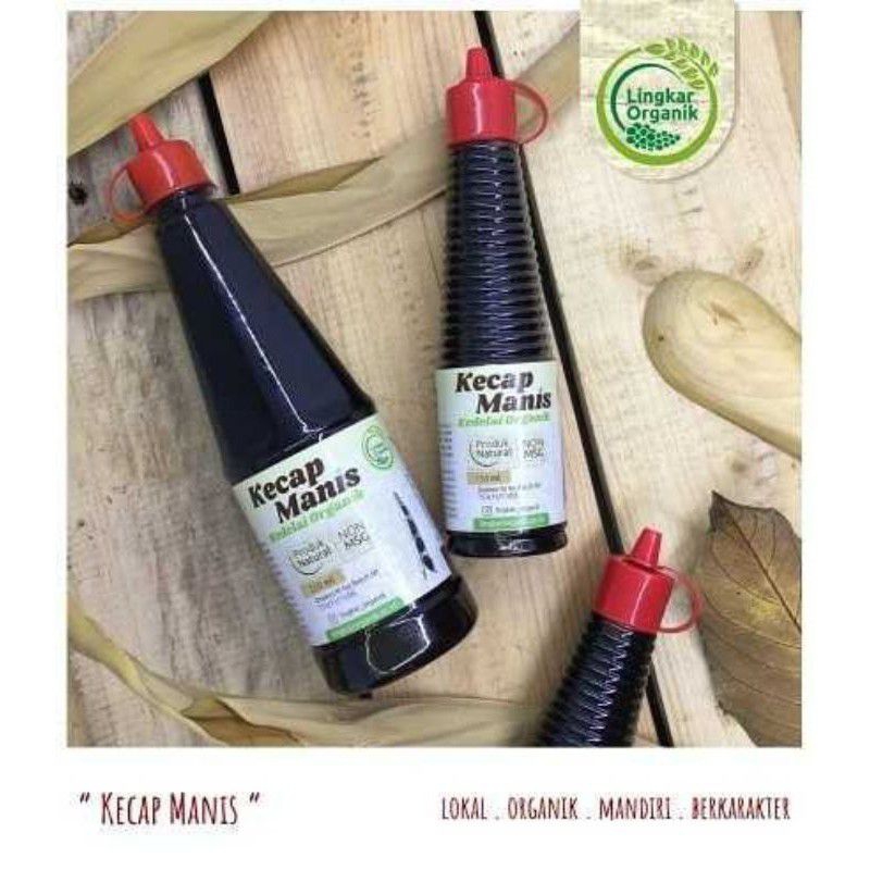 (350ml) Kecap Manis Lingkar Organik