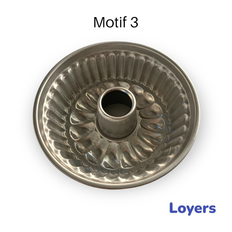 Loyang marmer kick / Loyang sultan / Loyang rege / Loyang tulban press tanpa sambungan tebal