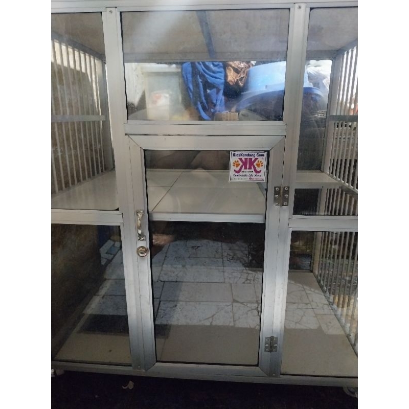 kandang kucing 2 tingkat
