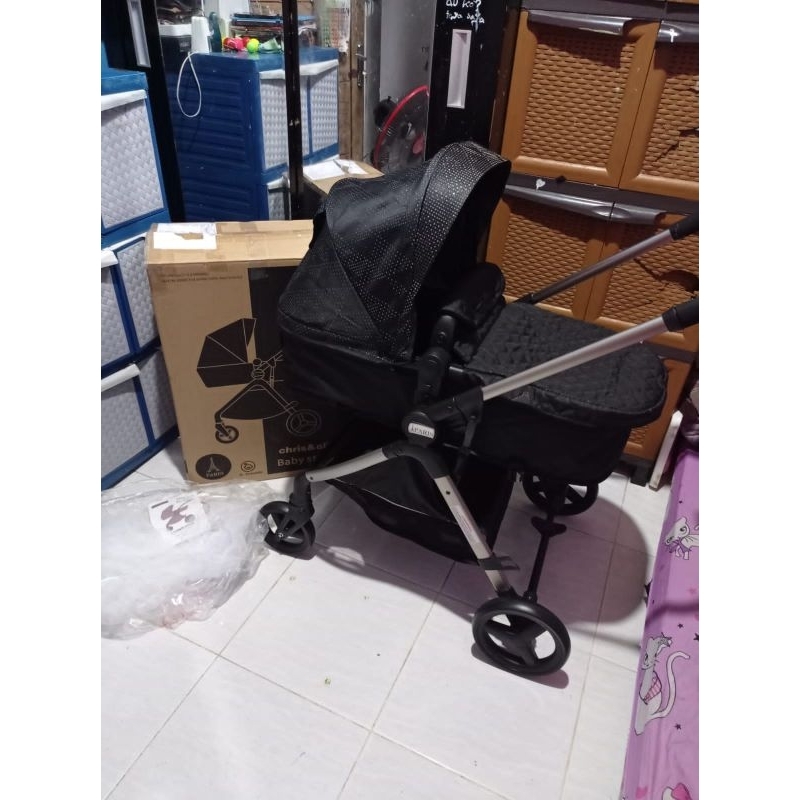Stroller ChrisOlins Z18 /stroller paris Auto folding reversibel / kereta dorong