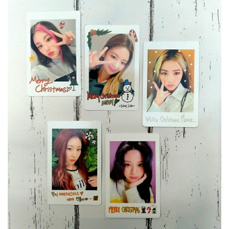 ITZY No Bad Days December Desember Polaroid